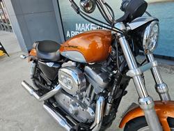 2013 HARLEY-DAVIDSON XL883L SUPER LOW Orange