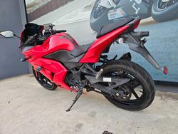 2012 Kawasaki NINJA 250R (EX250) Red