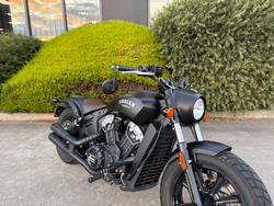 2019 Indian SCOUT BOBBER THUNDER BLK SMOKE Black