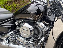 2018 Yamaha XVS650A V-STAR CLASSIC Black