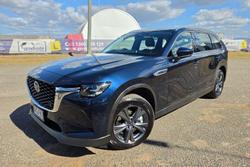 2025 Mazda CX-80 P50e Touring KL AWD Deep Crystal Blue