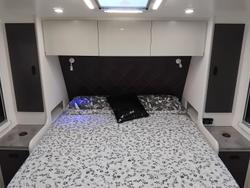 2026 Cadillac RV Gaia Rear Club Lounge With Full Victron Package
