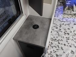 2026 Cadillac RV Gaia Rear Club Lounge With Full Victron Package