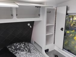 2026 Cadillac RV Gaia Rear Club Lounge With Full Victron Package