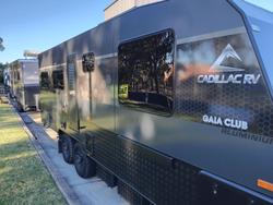 2026 Cadillac RV Gaia Rear Club Lounge With Full Victron Package