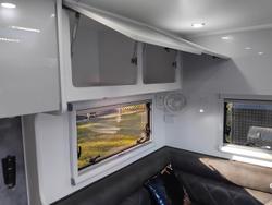 2026 Cadillac RV Gaia Rear Club Lounge With Full Victron Package