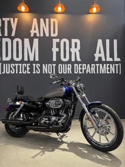2007 Harley-Davidson 1200 Custom (XL1200C) Sportster Blue