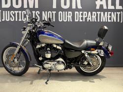 2007 Harley-Davidson 1200 Custom (XL1200C) Sportster Blue