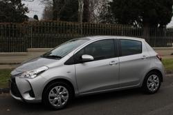 2018 Toyota Yaris Ascent NCP130R Silver Pearl