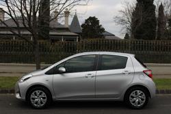 2018 Toyota Yaris Ascent NCP130R Silver Pearl