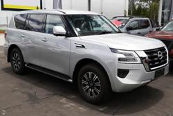2026 Nissan Patrol Ti Y62 MY26 4X4 Dual Range Brilliant Silver