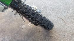 2007 Kawasaki KLX250R Green
