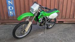 2007 Kawasaki KLX250R Green