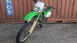 2007 Kawasaki KLX250R Green