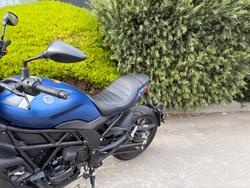 2021 Benelli 502C Blue