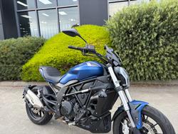 2021 Benelli 502C Blue