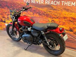 2020 Triumph Street Scrambler Street Scrambler Red