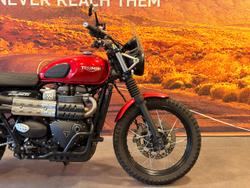 2020 Triumph Street Scrambler Street Scrambler Red