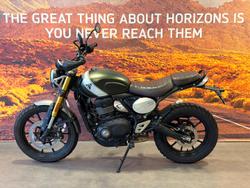 2024 Triumph Scrambler 400 X Scrambler Green