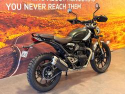 2024 Triumph Scrambler 400 X Scrambler Green