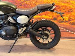 2024 Triumph Scrambler 400 X Scrambler Green