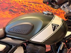 2024 Triumph Scrambler 400 X Scrambler Green