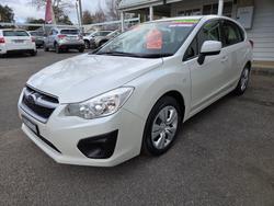 2013 Subaru Impreza 2.0i G4 MY13 WHITE