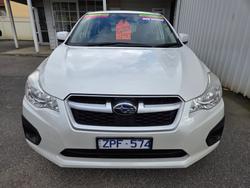 2013 Subaru Impreza 2.0i G4 MY13 WHITE