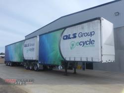 Vawdrey 34 Pallet Dropdeck Curtainsider B Double SET