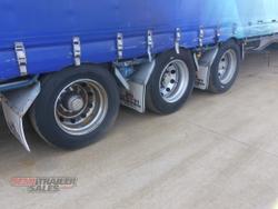 2009 Vawdrey 34 Pallet Dropdeck Curtainsider B Double Set