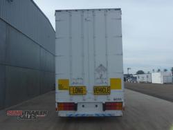 2009 Vawdrey 34 Pallet Dropdeck Curtainsider B Double Set
