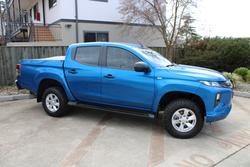 2022 Mitsubishi Triton GLX+ MR MY23 4X4 Dual Range Blue