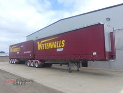 2009 Lusty Tipping Curtainsider B Double Set Grain Chassis Tippers