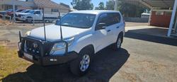 2017 Toyota Landcruiser Prado GX GDJ150R White
