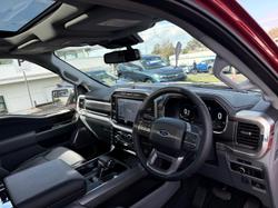 2023 FORD F150 F-150 2023.00 DOUBLE CAB (CREW CAB) LARIAT SERIES 3.5L V6 10 SPD LWB LUCID RED TC/RED CARPET TC