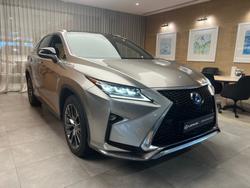 2018 Lexus
RX450h F Sport 3.5L Hybrid Auto CVT Wagon
