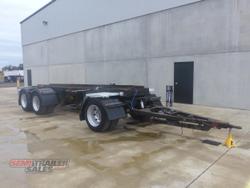 2009 WESE Skip Bin Dog Trailer