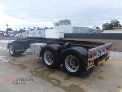 2009 WESE Skip Bin Dog Trailer