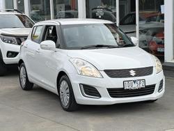 2014 Suzuki Swift GL FZ MY14 Snow White