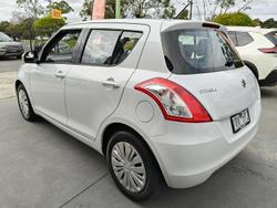 2014 Suzuki Swift GL FZ MY14 Snow White