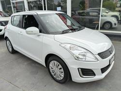 2014 Suzuki Swift GL FZ MY14 Snow White