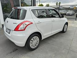 2014 Suzuki Swift GL FZ MY14 Snow White