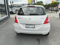 2014 Suzuki Swift GL FZ MY14 Snow White