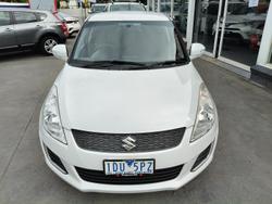 2014 Suzuki Swift GL FZ MY14 Snow White