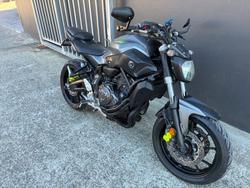 2016 Yamaha MT-07 LA GREY