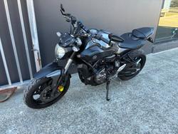 2016 Yamaha MT-07 LA GREY