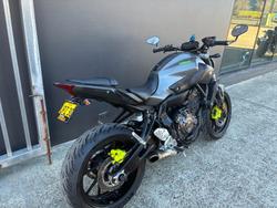 2016 Yamaha MT-07 LA GREY