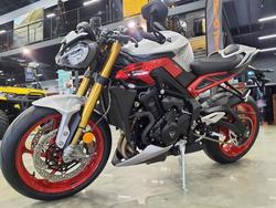 2026 Triumph Street Triple 765 RX Street Triple Silver