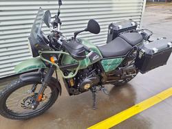 2023 Royal Enfield Himalayan E5 Premium Himalayan Green