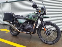 2023 Royal Enfield Himalayan E5 Premium Himalayan Green